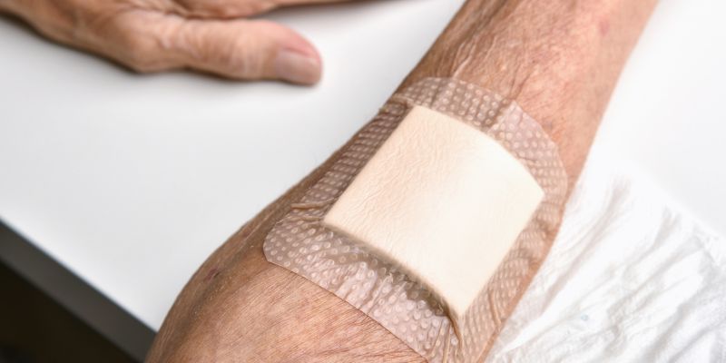 Curativo para fechar ferida